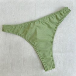 Bombacha entera bikini verde claro